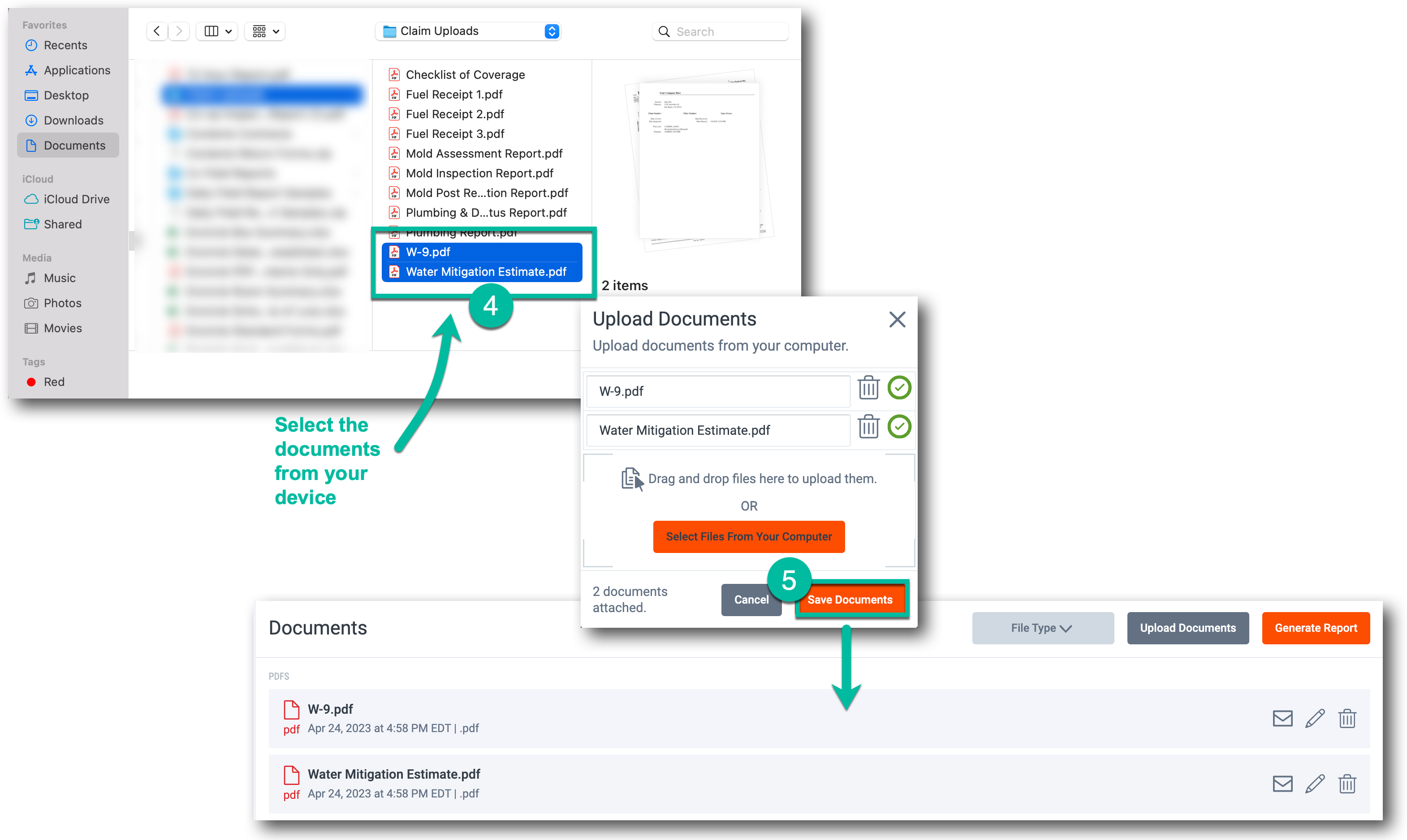 uploading-documents-to-the-claim-web-app-encircle